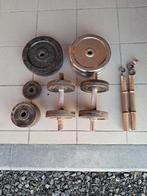 halterschijven en halters, Ophalen, Gebruikt, Halterschijven