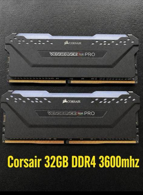 Corsair 32GB (2x16) DDR4 3600mhz, 32 GB, Enlèvement ou Envoi, DDR4, Comme neuf