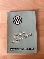 Carnet d'entretien Volkswagen Beetle 1952, Autos : Divers, Modes d'emploi & Notices d'utilisation, Enlèvement ou Envoi