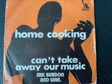 Eric Burdon & War - home cooking - vinyl - 45 toeren beschikbaar voor biedingen