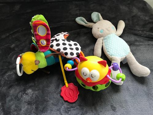 Lamaze vlinder + bal met belbal in goede staat, Kinderen en Baby's, Speelgoed | Babyspeelgoed, Gebruikt, Ophalen of Verzenden