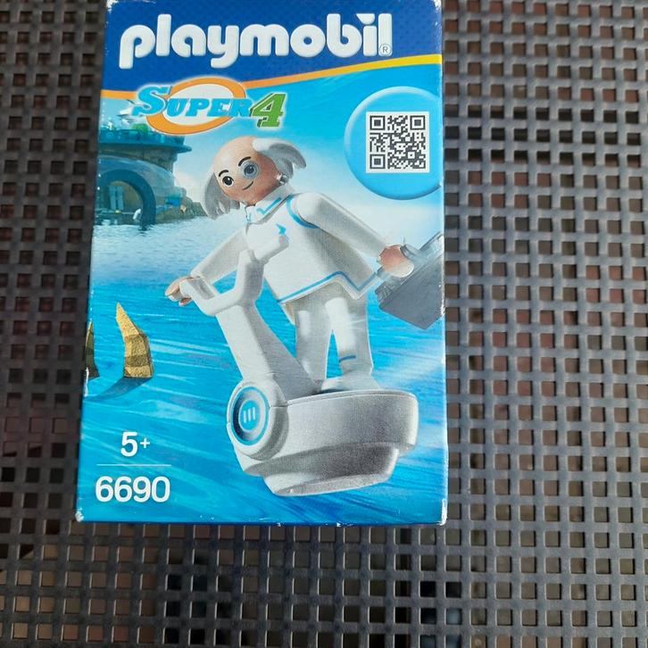 PLAYMOBIL 6690 SUPER4 PROF.X *NEW*, Kinderen en Baby's, Speelgoed | Playmobil, Nieuw, Los Playmobil, Ophalen