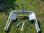 aluminium krik voor camper, aanhangwagen of vouwwagen, Ophalen, Zo goed als nieuw