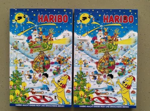 Duo Haribo Adventboxen - Leeg, maar te hergebruiken, Verzamelen, Merken en Reclamevoorwerpen, Gebruikt, Gebruiksvoorwerp, Ophalen of Verzenden