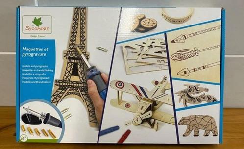 Creatieve kit voor Sycamore „Models and Pyrography”, Kinderen en Baby's, Speelgoed | Educatief en Creatief, Nieuw, Knutselen, Bouwen