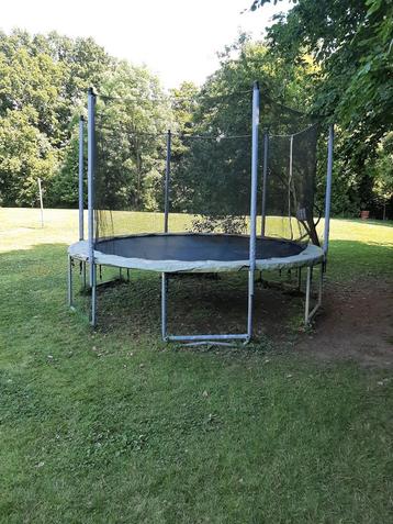 Trampoline Domyos 365 cm, Ophalen of Verzenden, Gebruikt