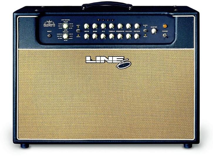 Line 6 Duoverb 100-Watt 2x12" Combo, Muziek en Instrumenten, Versterkers | Bas en Gitaar, Gebruikt, Gitaar, 50 tot 100 watt, Ophalen