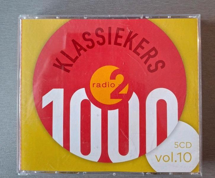 5cd box. 1000 klassiekers. Vol. 10. Radio 2., Cd's en Dvd's, Cd's | Verzamelalbums, Zo goed als nieuw, Ophalen of Verzenden