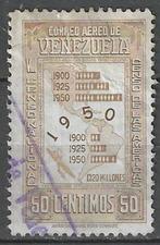 Venezuela 1950 - Yvert 301PA - 8ste Volkstelling (ST), Verzenden, Gestempeld