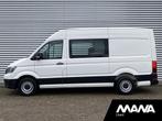 Volkswagen Crafter 30 2.0TDI 141PK L3H3 DC Dubbel cabine Air, Auto's, Bestelwagens en Lichte vracht, Voorwielaandrijving, Stof