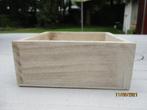 houten bakje, Neuf, Enlèvement ou Envoi, Carré, Autres matériaux