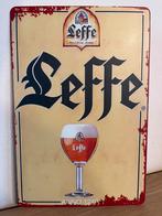 Plaque metallique leffe biere, Collections, Enlèvement ou Envoi, Comme neuf, Leffe