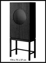 Vitrine armoire wine bar RARE vintage (1999) 174x75x37, 25 à 50 cm, Avec tablette(s), Utilisé, 50 à 100 cm