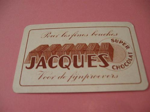 1 oude losse speelkaart Jacques chocolat (49), Collections, Cartes à jouer, Jokers & Jeux des sept familles, Comme neuf, Carte(s) à jouer
