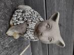 Statue jardin chat en pierre, Enlèvement, Comme neuf, Pierre, Animal