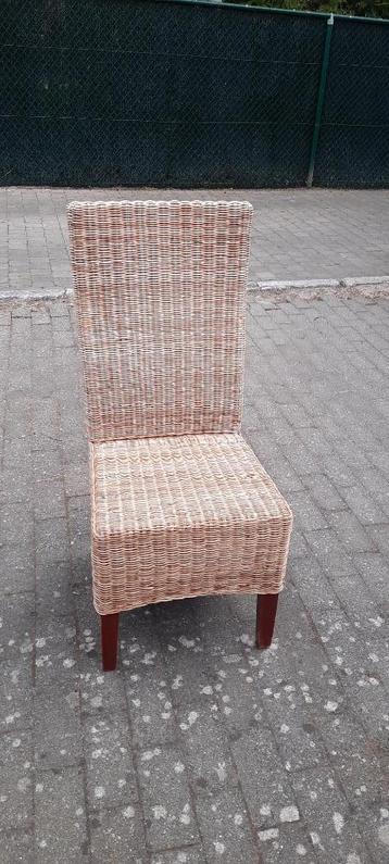 Rieten stoelen, Huis en Inrichting, Stoelen, Ophalen, Rustieke stijl, Overige kleuren, Riet of Rotan