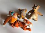 Mowgli's dieren 4x - Walt Disney, Enlèvement ou Envoi, Autres personnages, Comme neuf, Statue ou Figurine