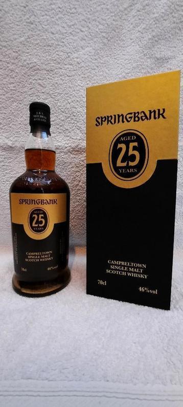 Springbank 25yo, release 2023 (meest recente)