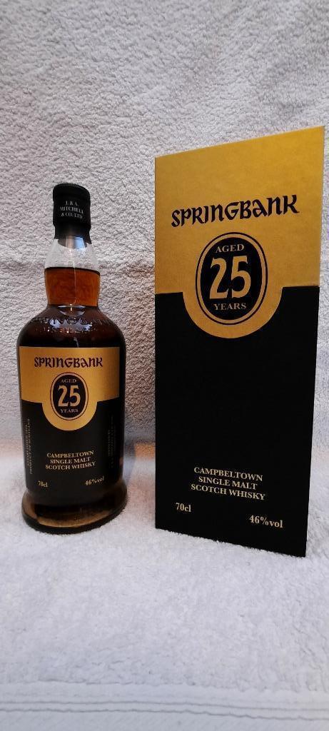 Springbank 25yo, release 2023 (meest recente), Verzamelen, Wijnen, Nieuw, Ophalen of Verzenden