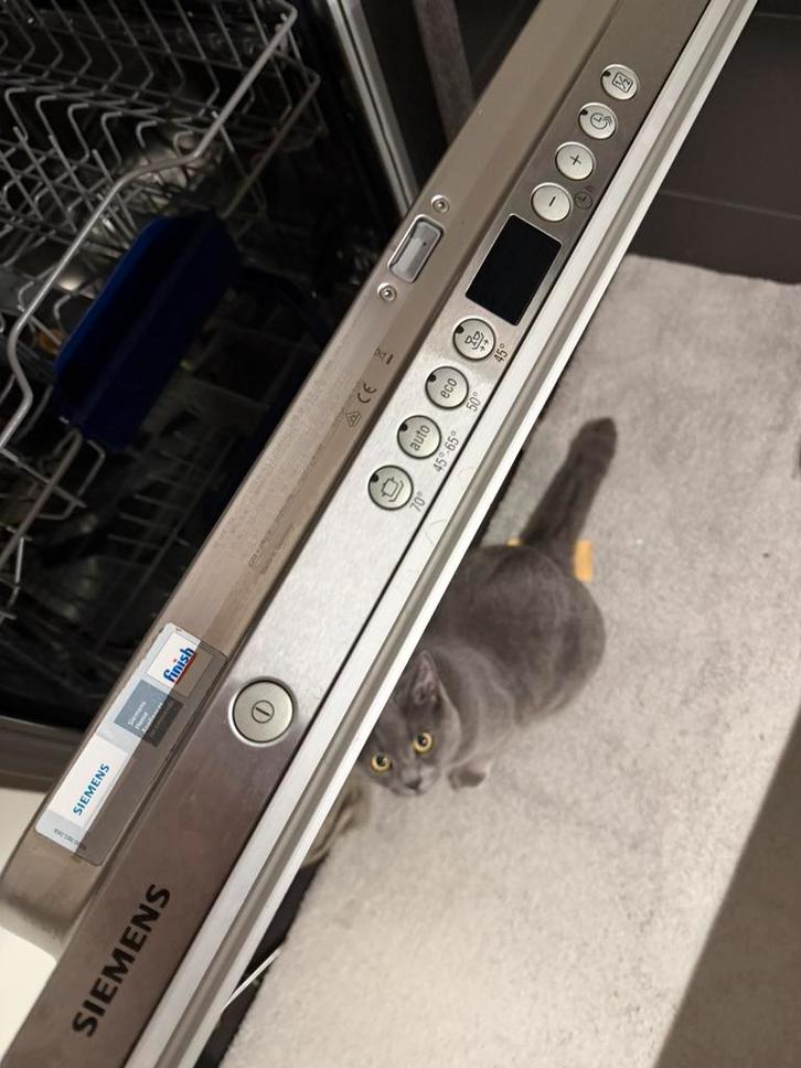 Vaatwasser siemens SN64M030EU inbouw, Elektronische apparatuur, Vaatwasmachines, Gebruikt, Inbouw, 45 tot 60 cm, Eco programma