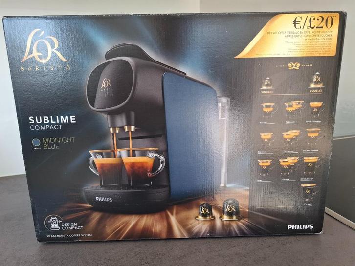 NieuwL'OR Barista SublimeCompact Philips koffiemachine 19BAR, Elektronische apparatuur, Koffiezetapparaten, Nieuw, Koffiepads en cups
