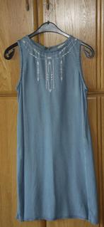 Lichtblauwe zomerjurk Esprit met motief maat 36, Blauw, Ophalen of Verzenden, Zo goed als nieuw, Maat 36 (S)