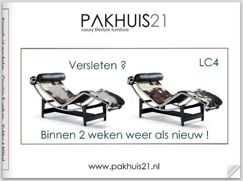 corbusier LC versleten ? wij maken weer als nieuw!, Maison & Meubles, Canapés | Sofas & Chaises Longues, Neuf, Enlèvement ou Envoi