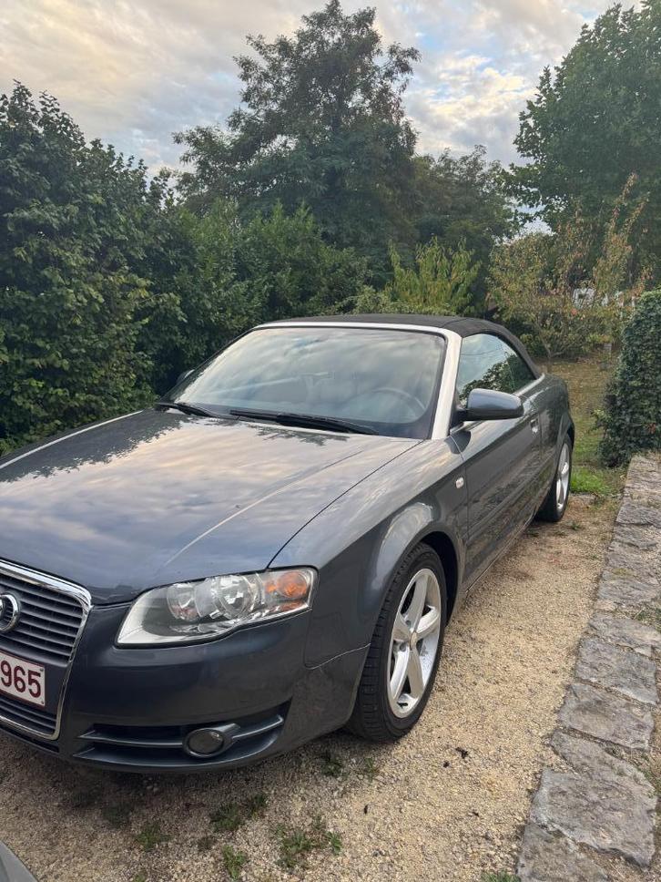 Audi A4 Cabrio 2.0 TDI – 215.000 km – piekfijn onderhouden, Auto's, Audi, Particulier, A4, Diesel, Euro 4, Cabriolet, 2 deurs