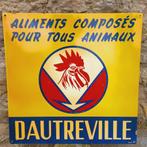 Reclamebord jaren 60 voeders Dautreville, Reclamebord, Ophalen of Verzenden, Zo goed als nieuw