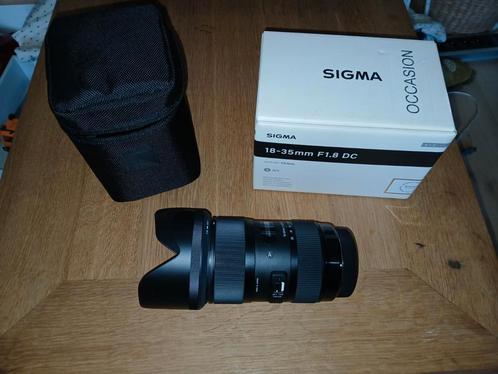 Sigma 18-35mm F1.8 DC HSM, Audio, Tv en Foto, Foto | Lenzen en Objectieven, Zo goed als nieuw, Zoom, Ophalen