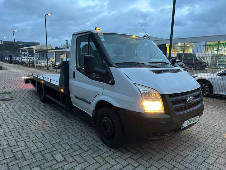 Ford transit 2.4tdci takelwagen, Auto's, Bestelwagens en Lichte vracht, Particulier, Ford, Diesel, Euro 4, Handgeschakeld, Ophalen