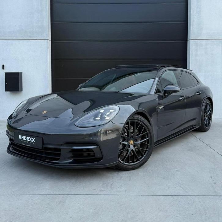 Porsche Panamera 4E-Hybrid Sport Turismo - Chrono - Pano, Auto's, Porsche, Bedrijf, Te koop, Panamera Sport Turismo, 4x4, Achteruitrijcamera