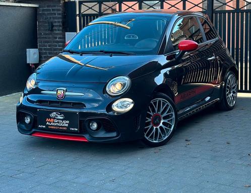 FIAT Abarth 595 1.4 T-Jet / GPS / AIRCO / FULL, Autos, Abarth, Entreprise, Essence, Euro 6, 3 portes, Boîte manuelle, Noir, Noir