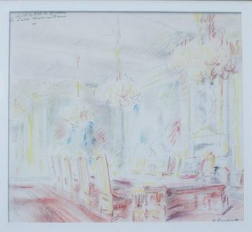 Nestor Cambier (1879-1957): Salle Maximilienne, Stadhuis BXL beschikbaar voor biedingen