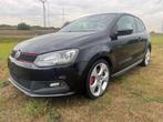 Volkswagen Polo 1.4 GTi DSG (bj 2011, automaat), Auto's, Automaat, Euro 5, Stof, Zwart
