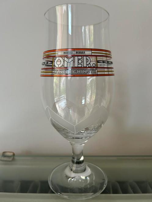 Glas Omer Vander Ghinste H20cm, Verzamelen, Biermerken, Zo goed als nieuw, Ophalen