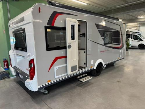Sterckeman Evolution 520 CP Premium, Caravans en Kamperen, Caravans, Bedrijf, tot en met 4, 1250 - 1500 kg, Rondzit, Sterckeman