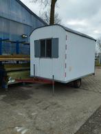 bouwkeet, schaftkeet, werfkeet met gewone trekhaak, Zakelijke goederen, Machines en Bouw | Keten en Containers, Ophalen