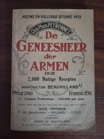 Boek De Geneesheer der Armen - 1928 beschikbaar voor biedingen