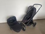 kinderwagen MAXI COSI STELLA wieg en buggy met regenhoes, Poussette combi, Comme neuf, Maxi-Cosi, Tige de poussée réglable