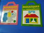 mozaik boekjes met stickers om te kleven , 2knutselboekjes, Enlèvement ou Envoi