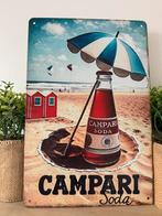 Metalen reclamebord Campari, Verzamelen, Ophalen of Verzenden, Nieuw, Reclamebord