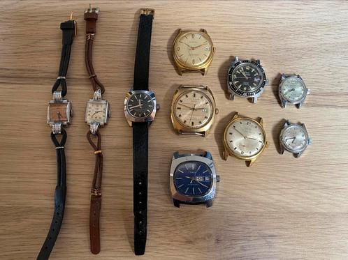 Lot horloges, Handtassen en Accessoires, Horloges | Antiek, Polshorloge, Ophalen of Verzenden