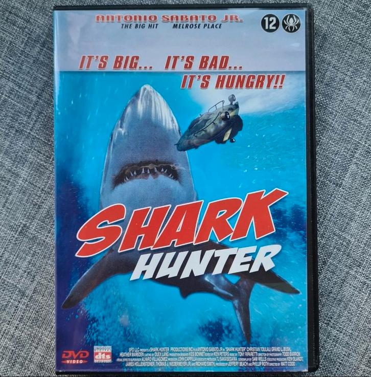 Shark Hunter (2001), Cd's en Dvd's, Dvd's | Horror, Zo goed als nieuw, Ophalen of Verzenden