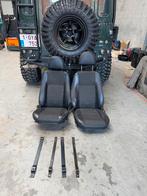 Defender td4 Verwarmde zetels + seat raisers, Ophalen, Gebruikt