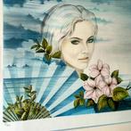 Mooi schilderij – Bertin Pierre, Antiek en Kunst, Kunst | Litho's en Zeefdrukken, Ophalen of Verzenden