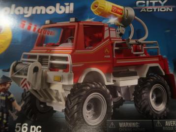 playmobil nieuw ongeopend brandweerwagen beschikbaar voor biedingen