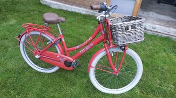 kinderfiets met mandje beschikbaar voor biedingen