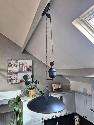 Hanglamp type pendel., 75 cm ou plus, Enlèvement ou Envoi, Comme neuf, Métal