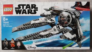 Lego 75242 Star Wars Black Ace TIE Interceptor 2019 sealed beschikbaar voor biedingen